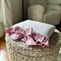 Pink Ruffled Bible Case