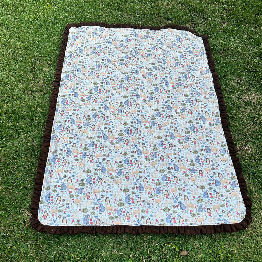 Woodland Animal Yard Quilt
