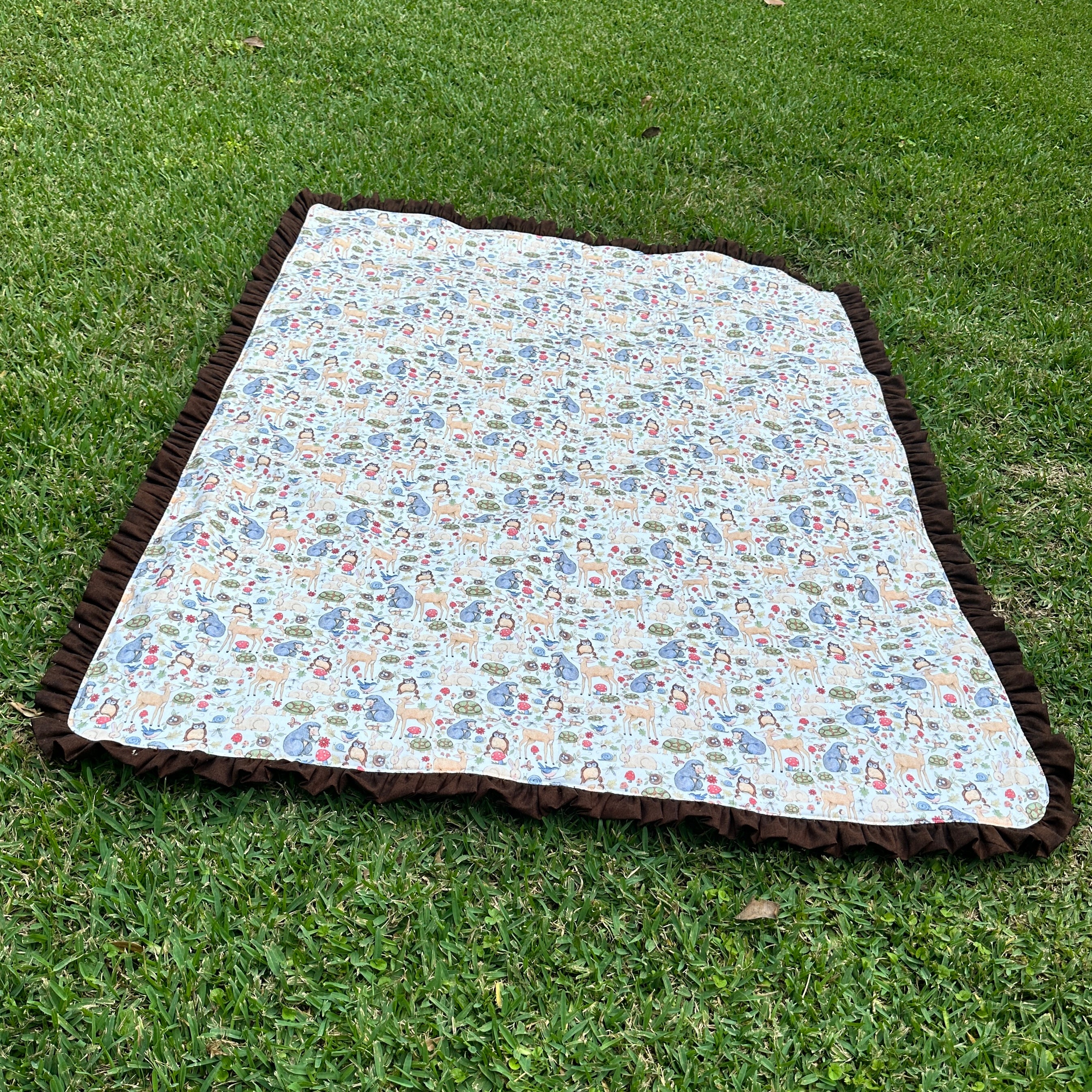 Woodland Animal Yard Quilt