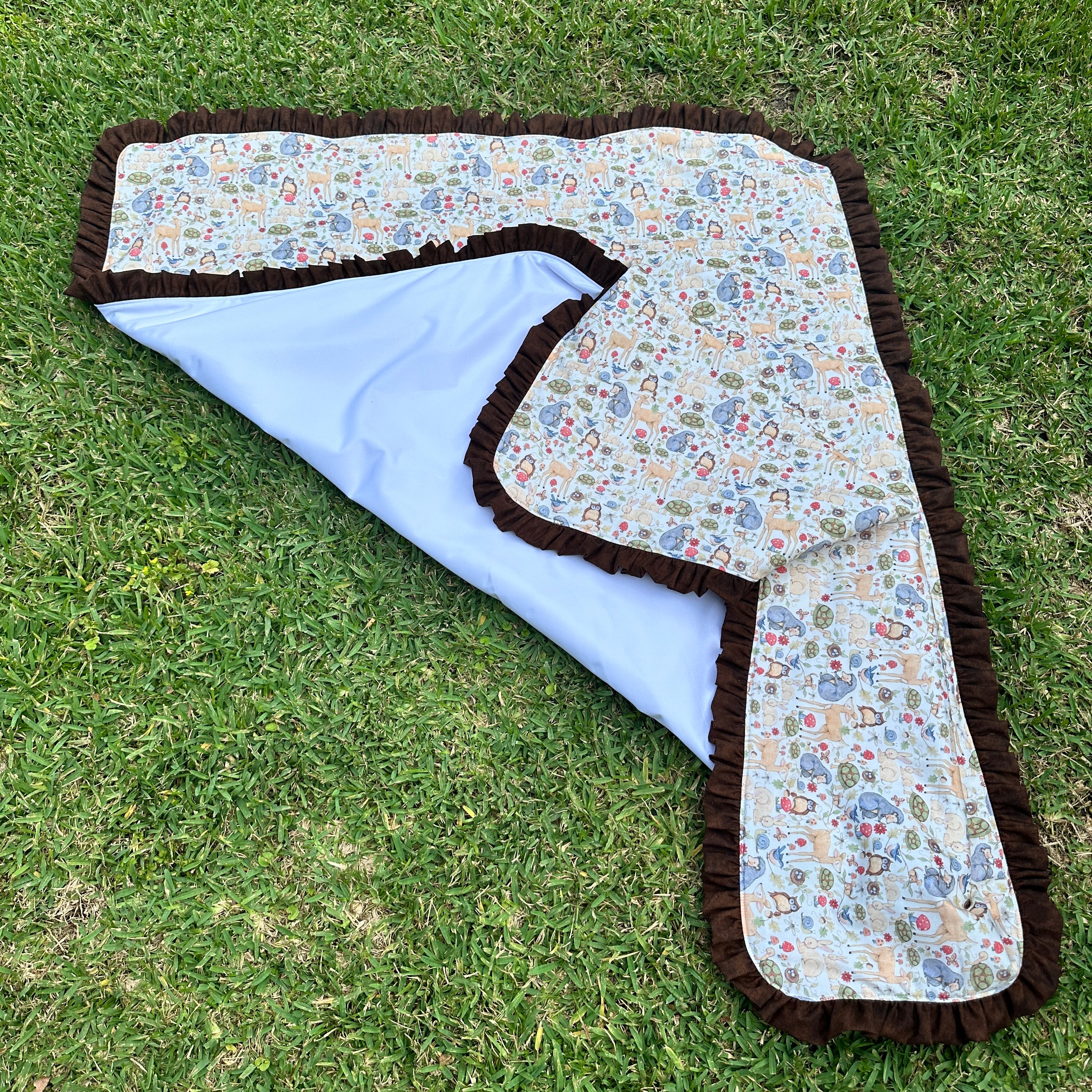Woodland Animal Yard Quilt