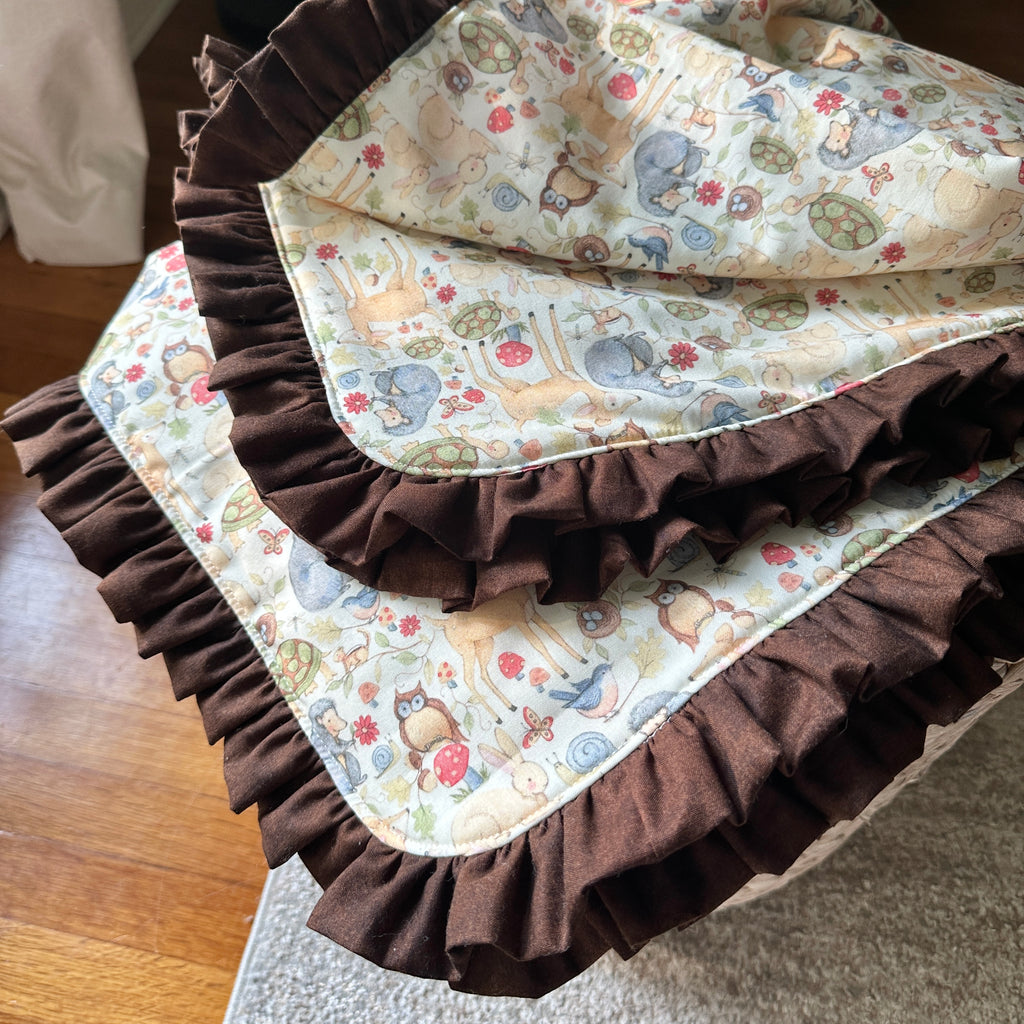 Woodland Animal Yard Quilt