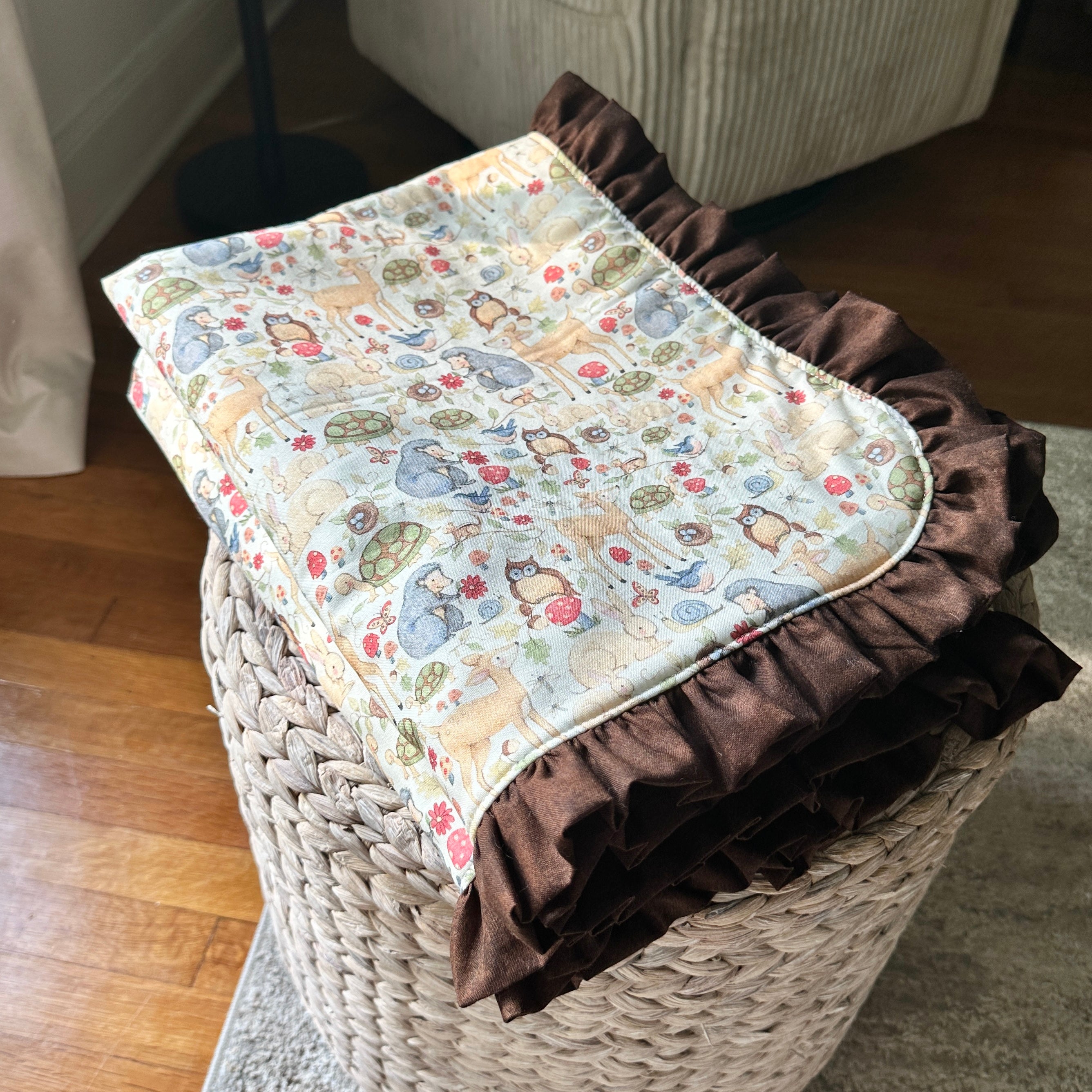 Woodland Animal Yard Quilt