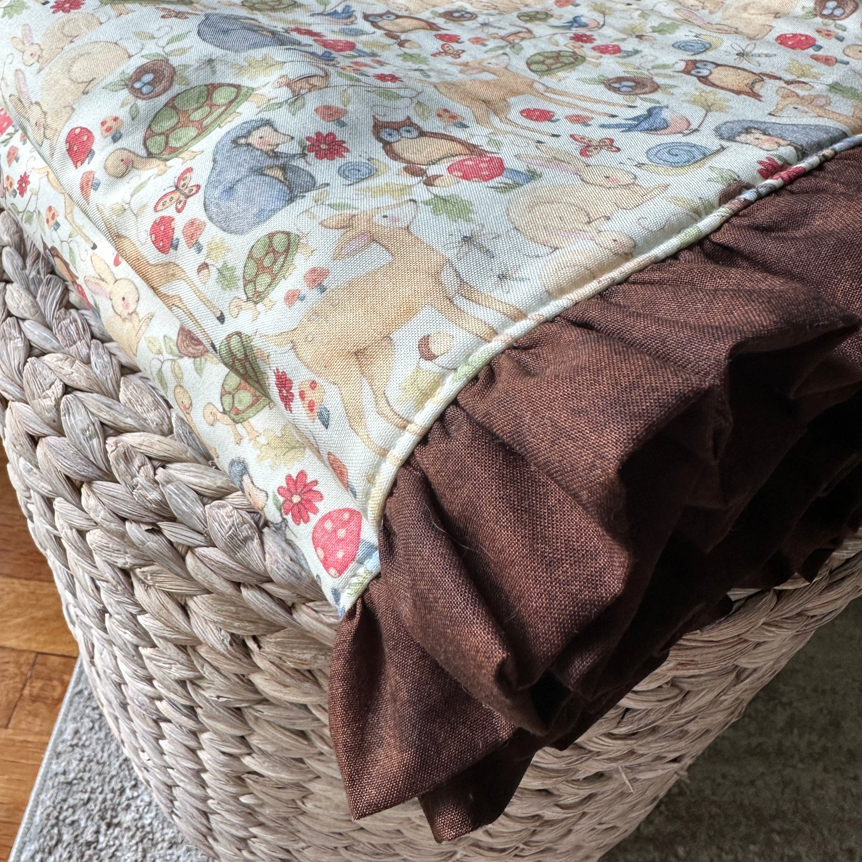 Woodland Animal Yard Quilt