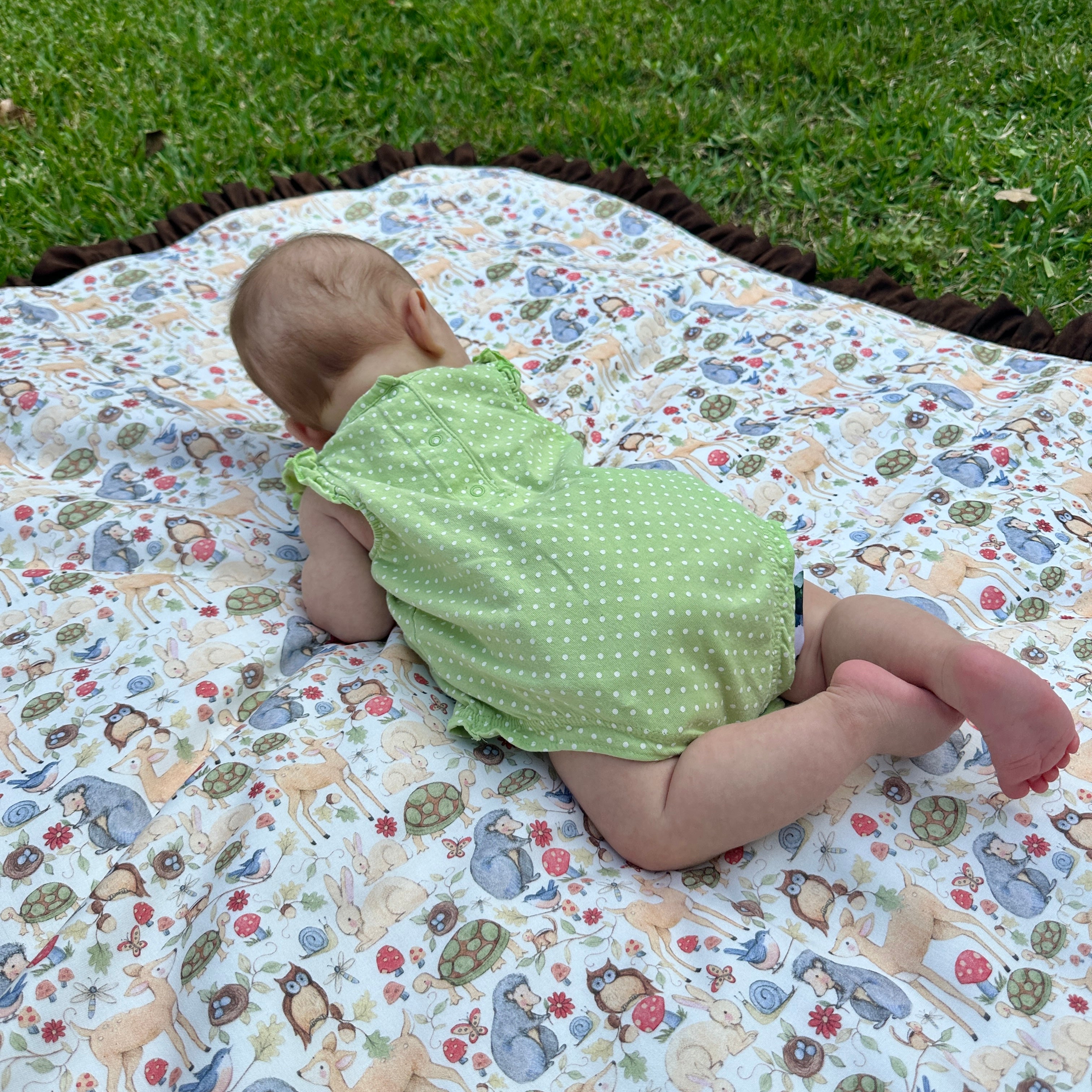 Woodland Animal Yard Quilt