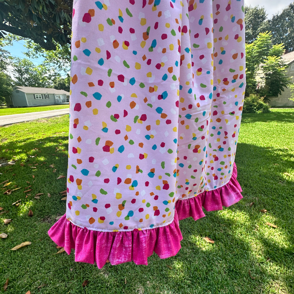 Pink Paint Dress