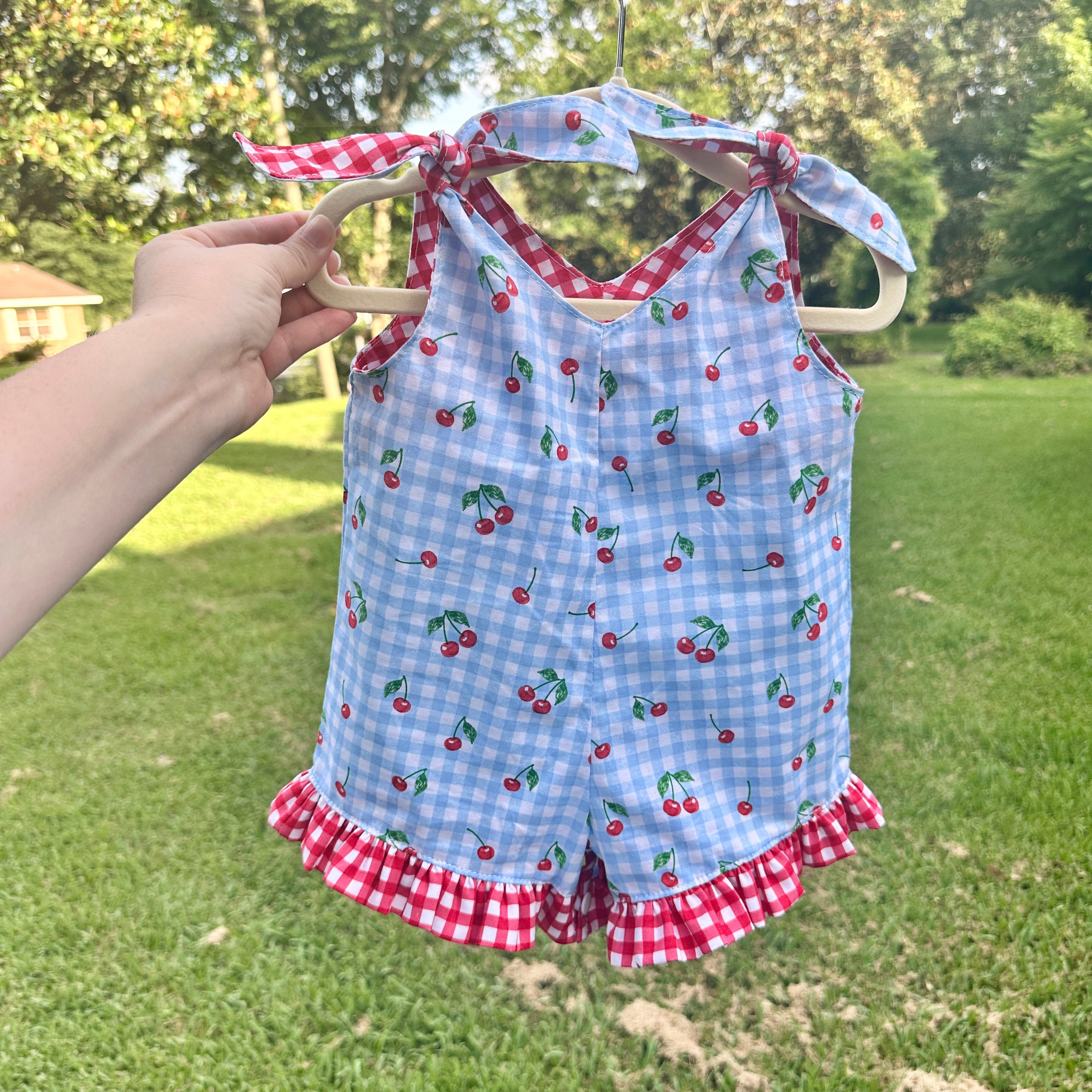 Sweet Cherry Romper