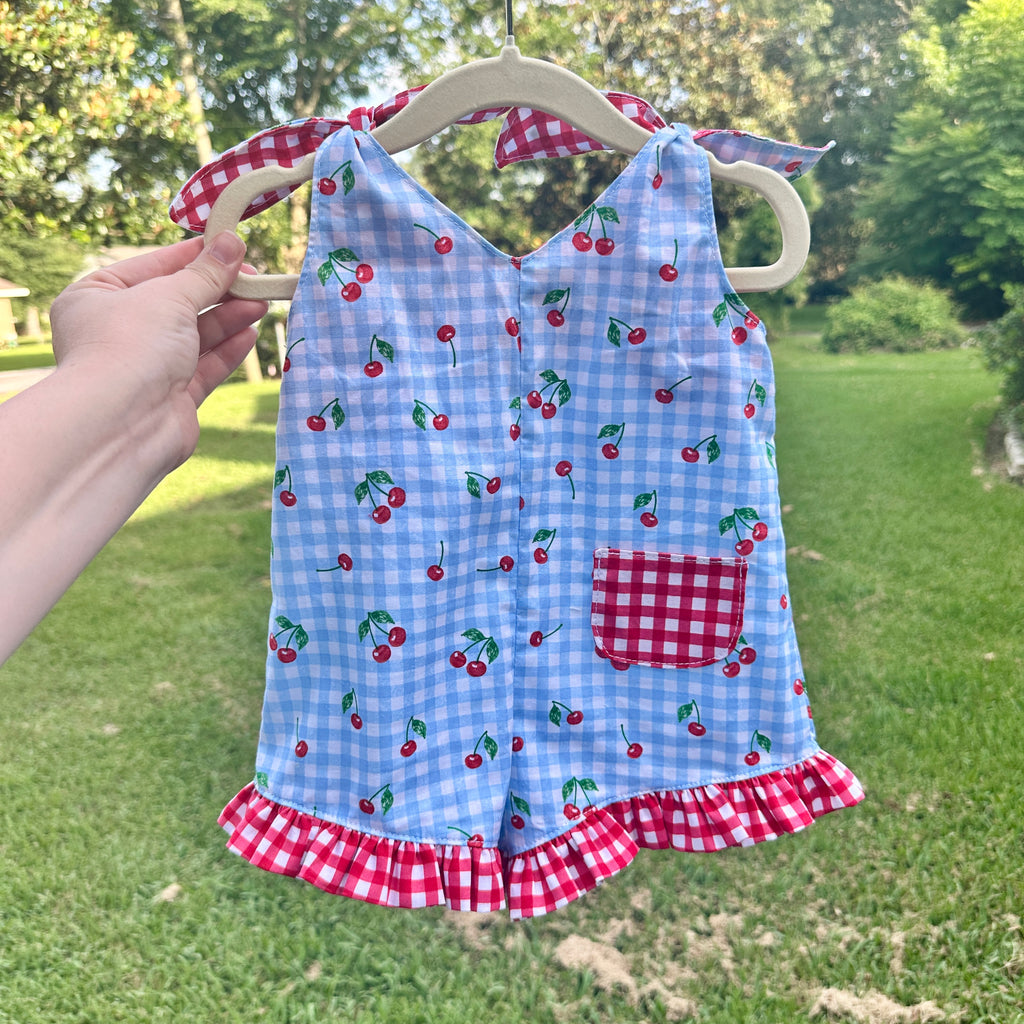 Sweet Cherry Romper