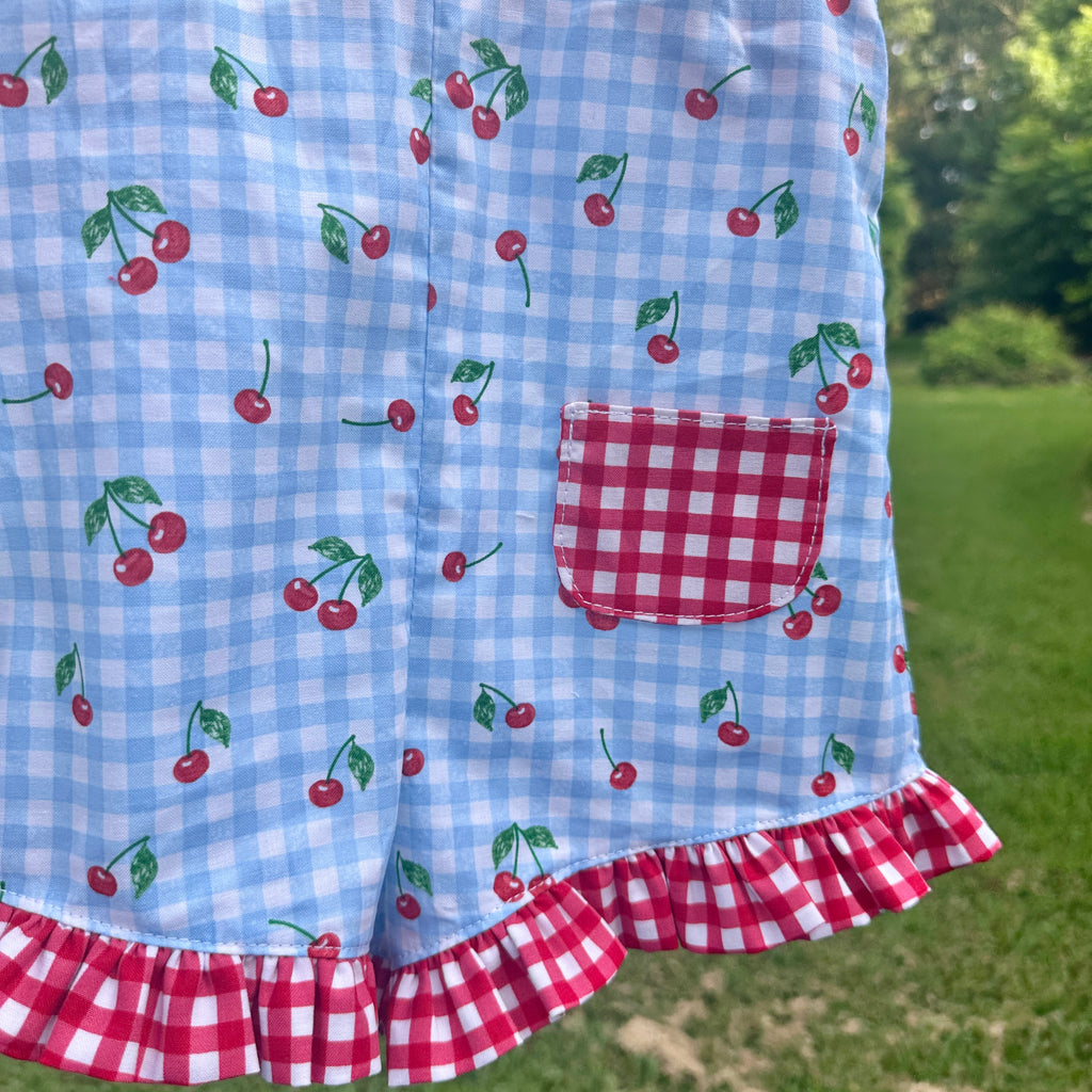 Sweet Cherry Romper