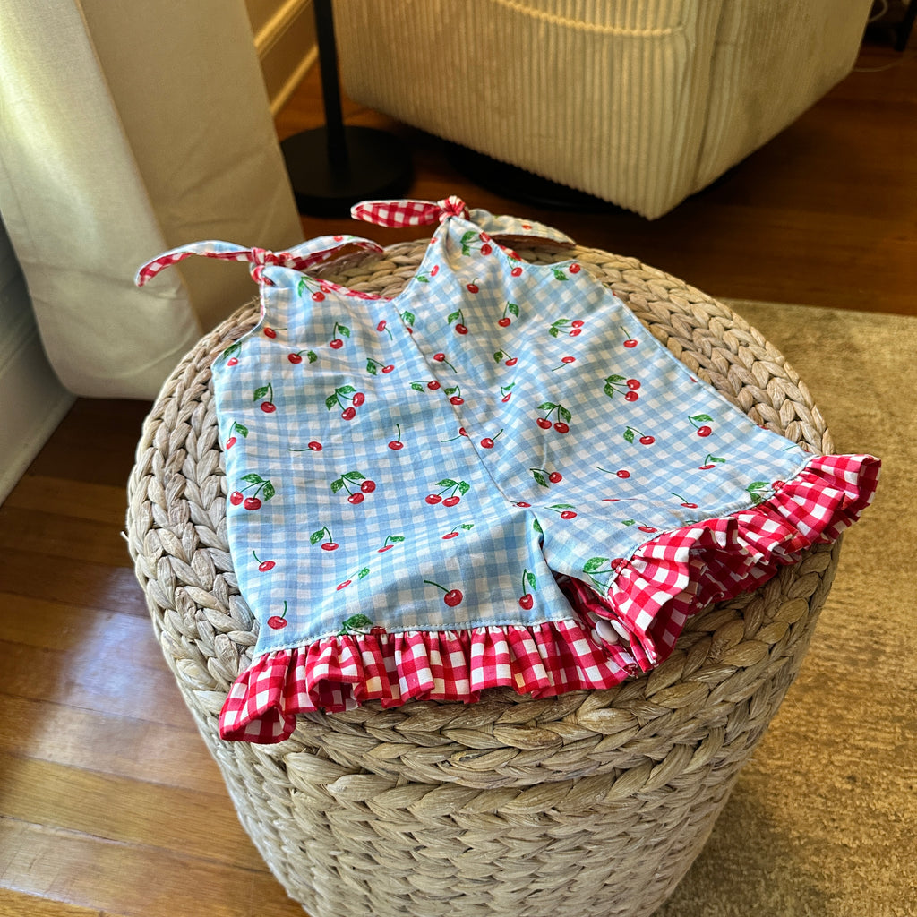 Sweet Cherry Romper
