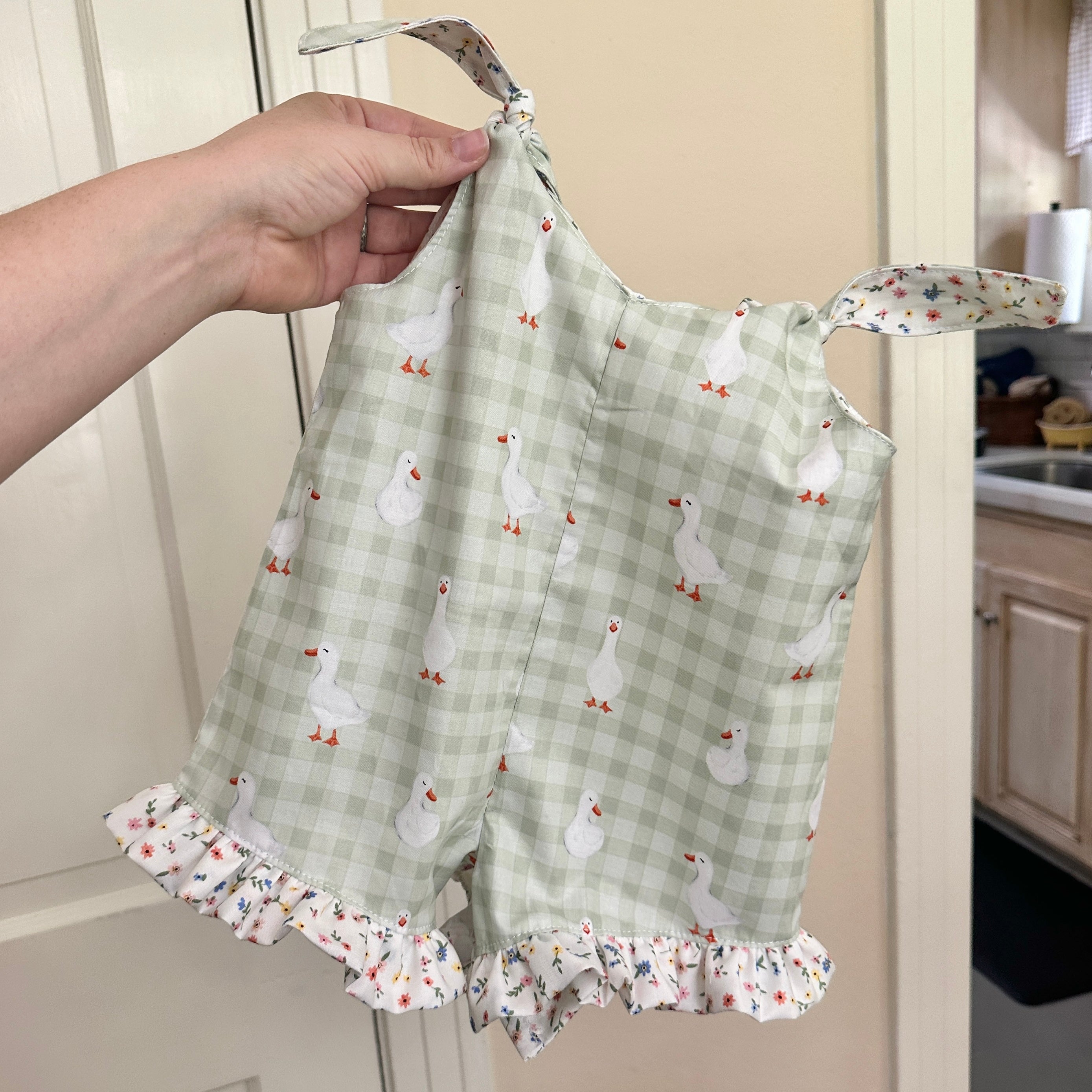 Duck, Duck, Goose Romper